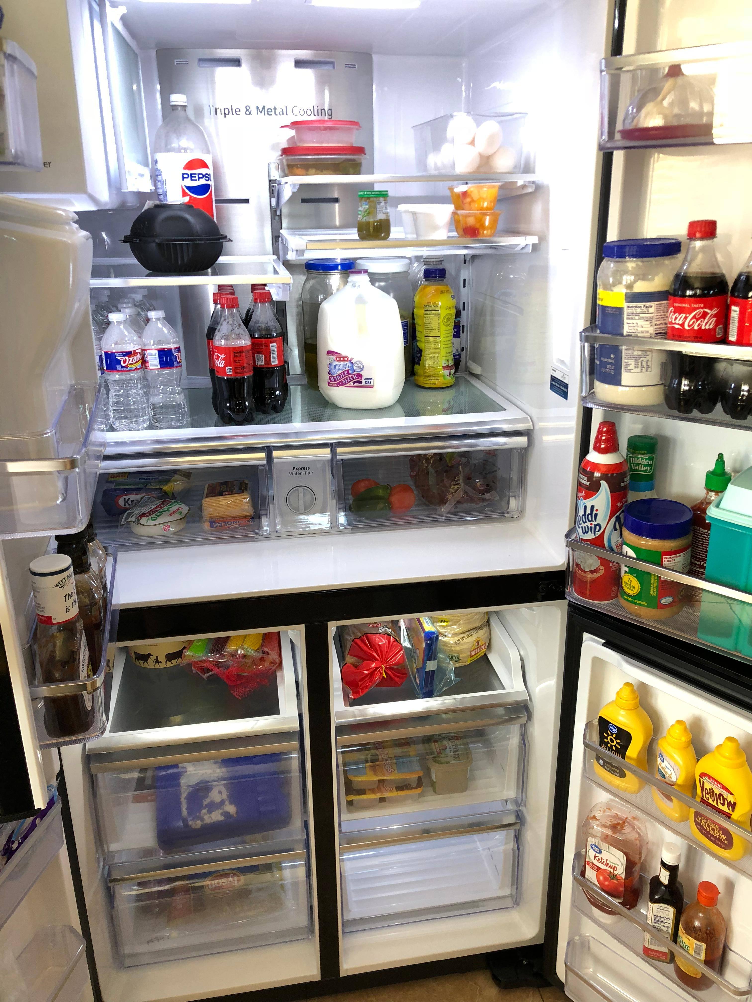 Inside where the ice maker is, click to load a larger version