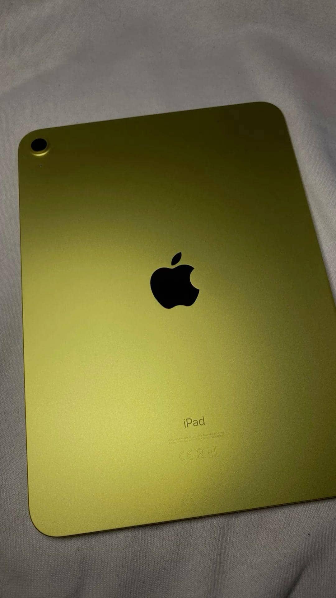 Apple 11 inch iPad A16 chip with Wi Fi 128GB Yellow MD4D4LL