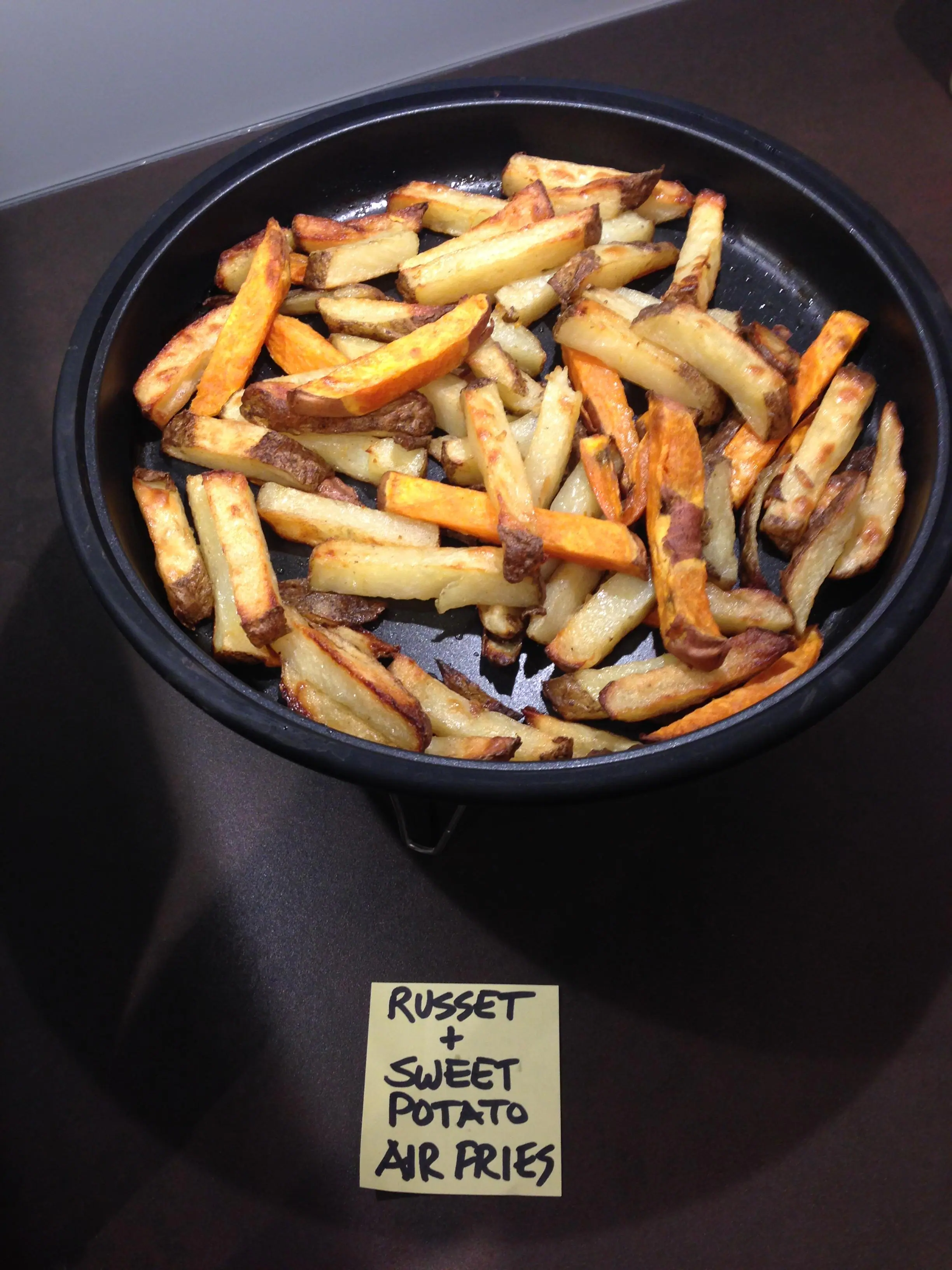 Russet & Sweet Fries, click to load a larger version