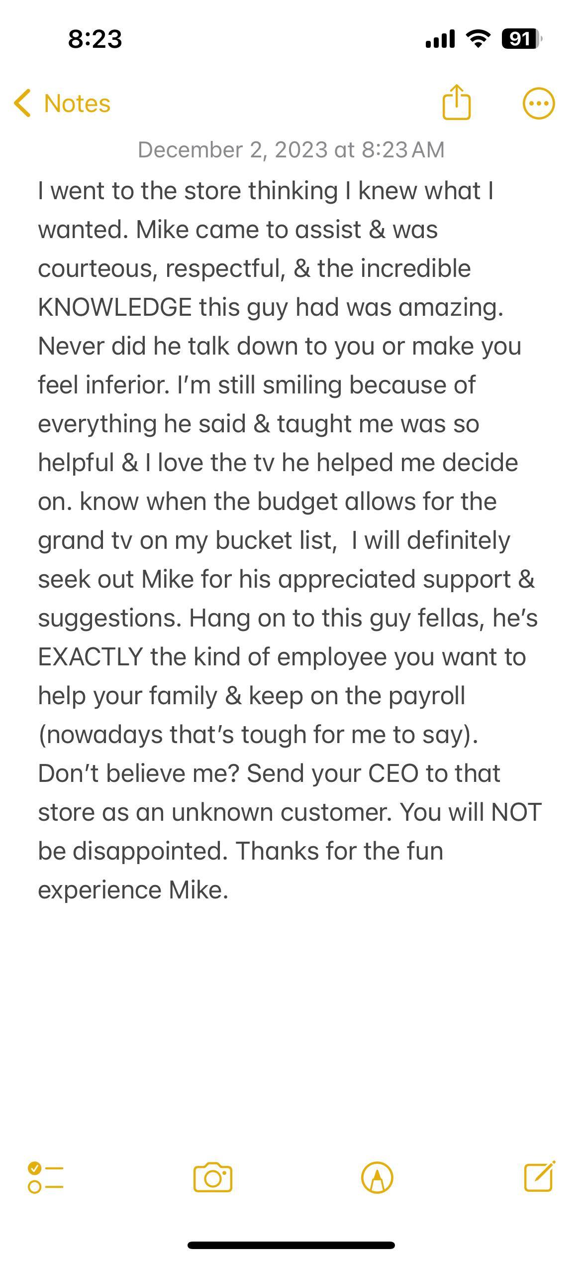 Customer provided, click to load a larger version