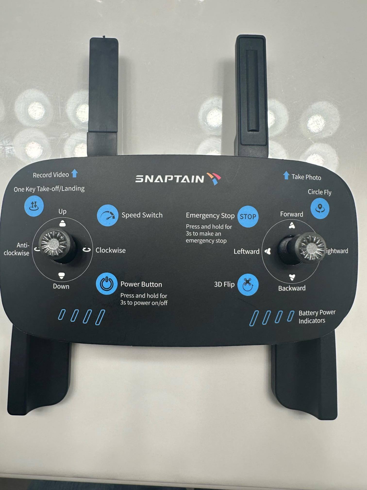 Remote with layover instructions, click to load a larger version