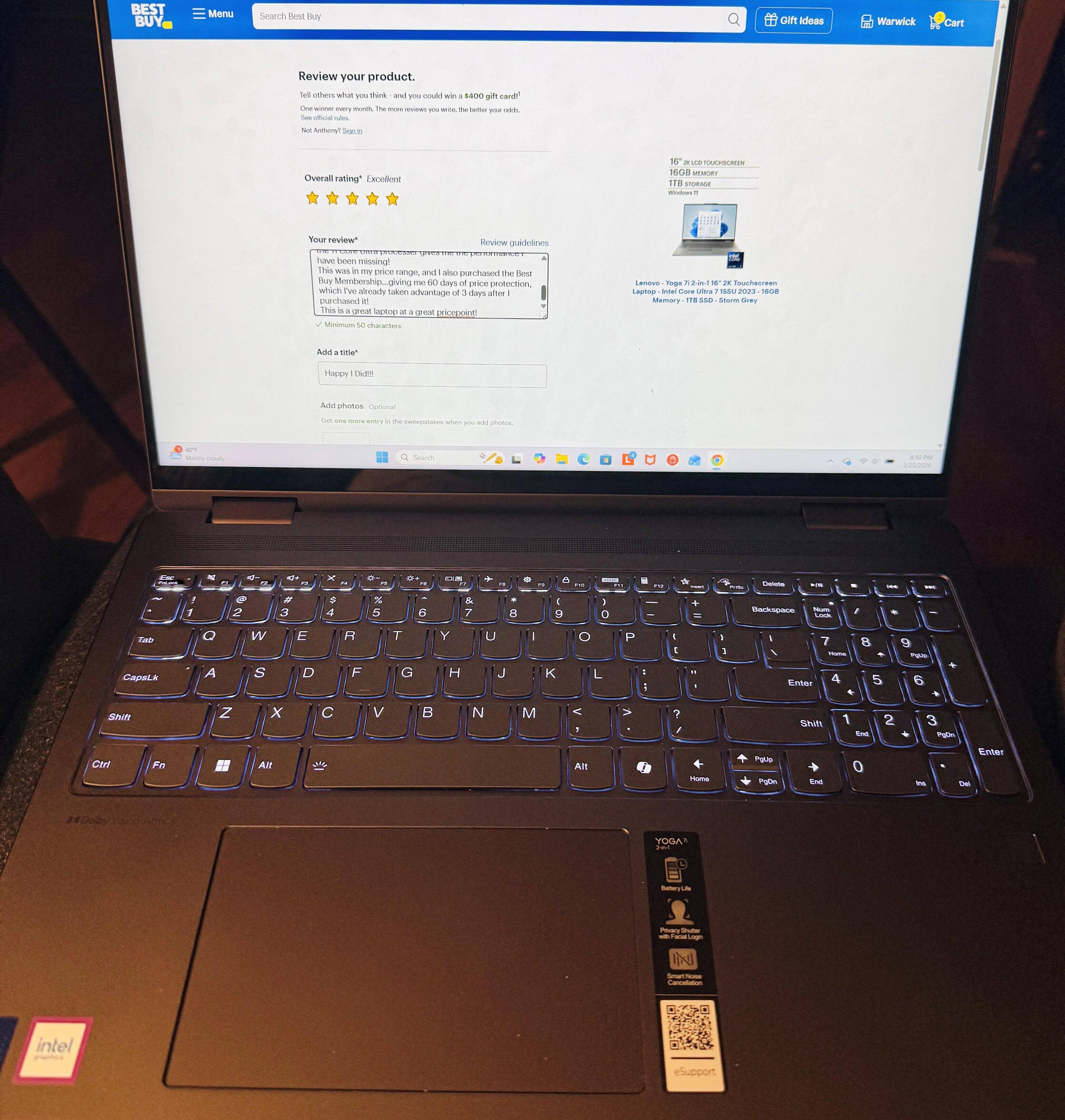 Customer provided, click to load a larger version