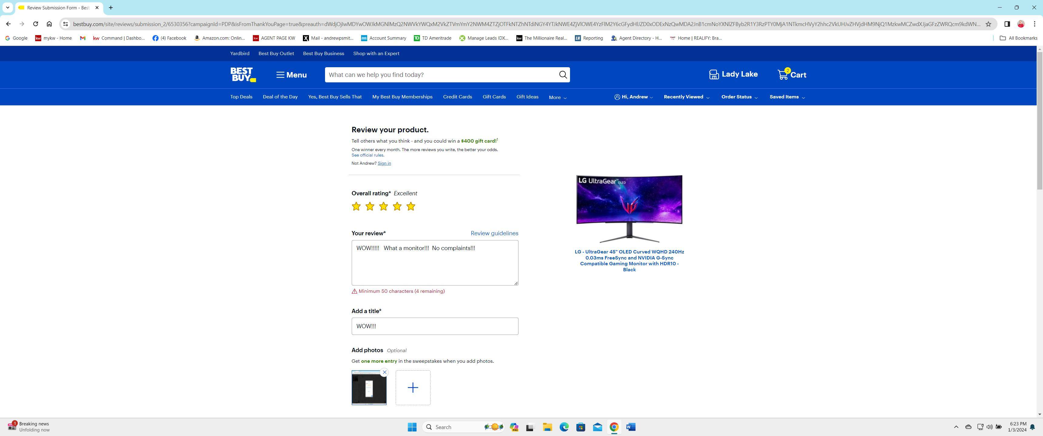 Customer provided, click to load a larger version