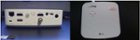 Top and Back Views of Projector, click to load a larger version