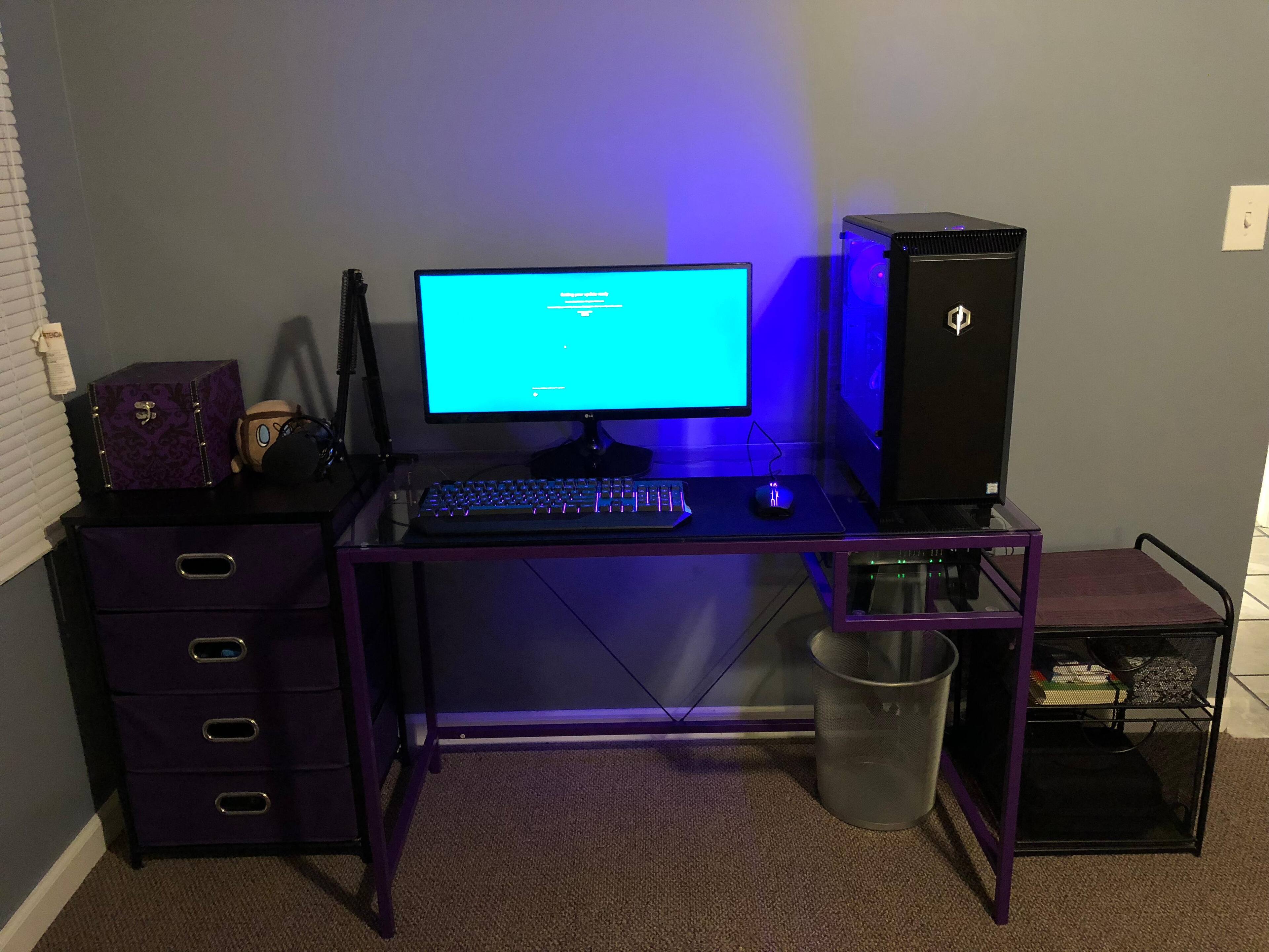 Setup with PC, click to load a larger version