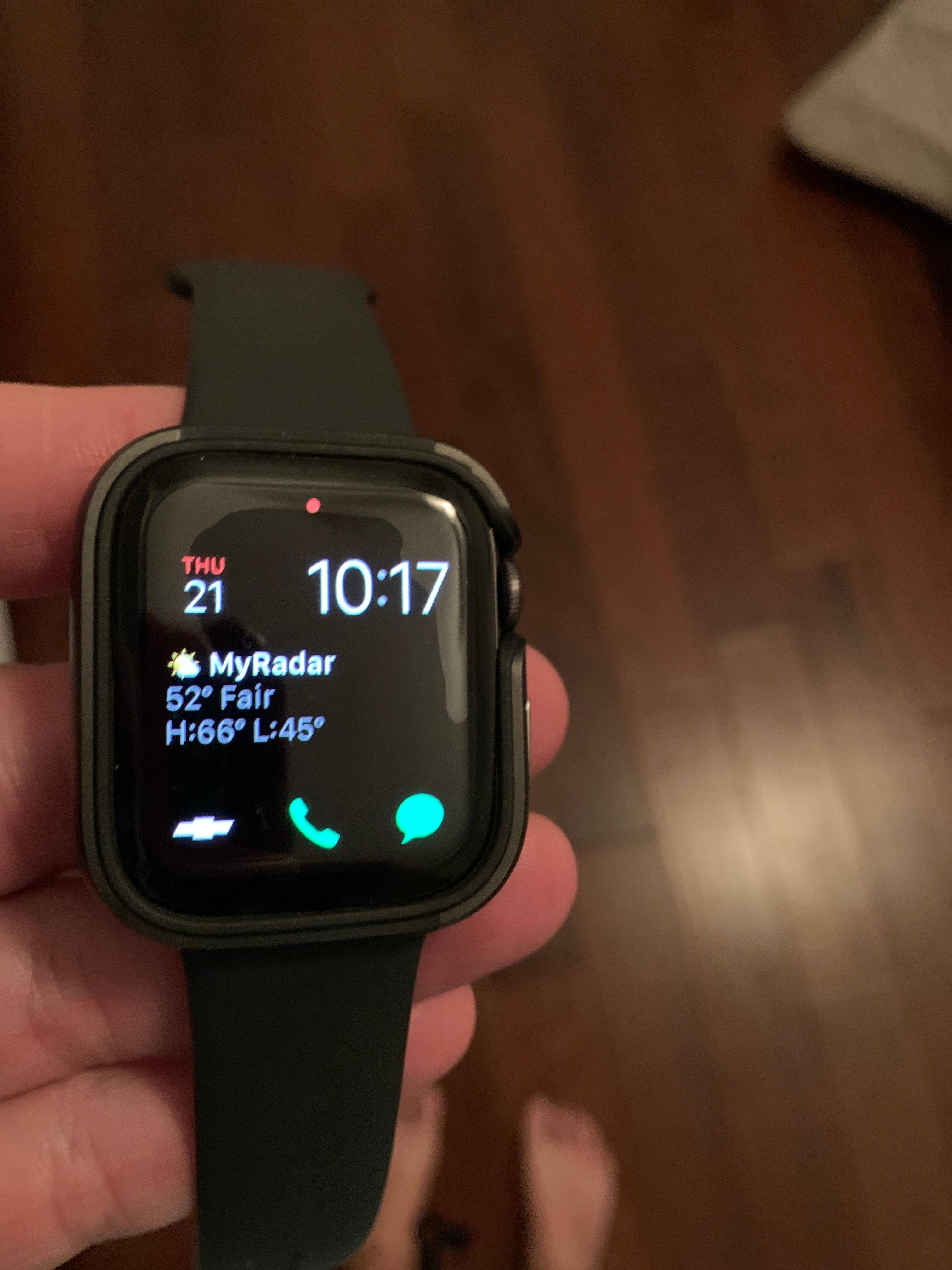 Zagg Invisibleshield Glassfusion Screen Protector For Apple Watch Series 4 Series 5 Se Series 6 44mm Clear 200303955 Best Buy