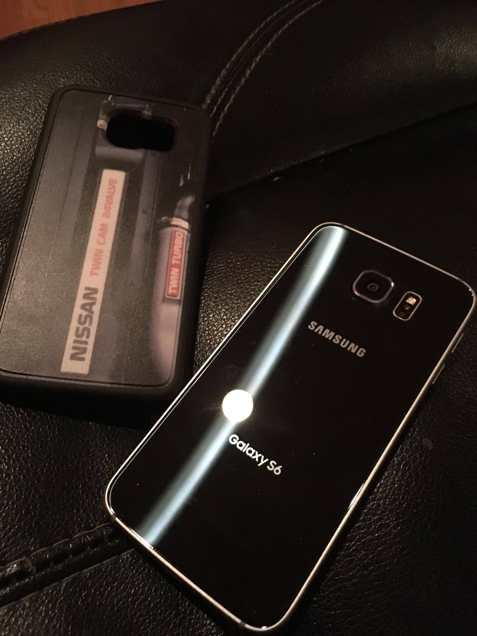 my s6 with new protective cover., click to load a larger version