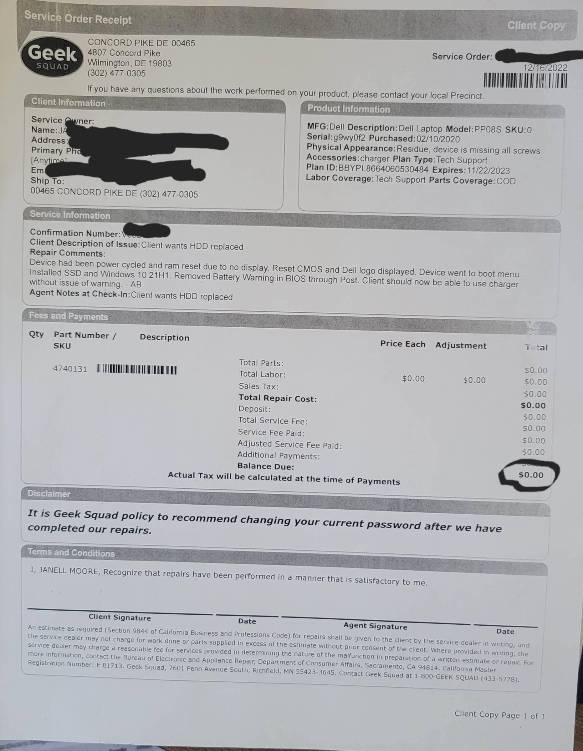 Customer provided, click to load a larger version