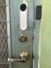 Competitor smart lock outside portion., click to load a larger version
