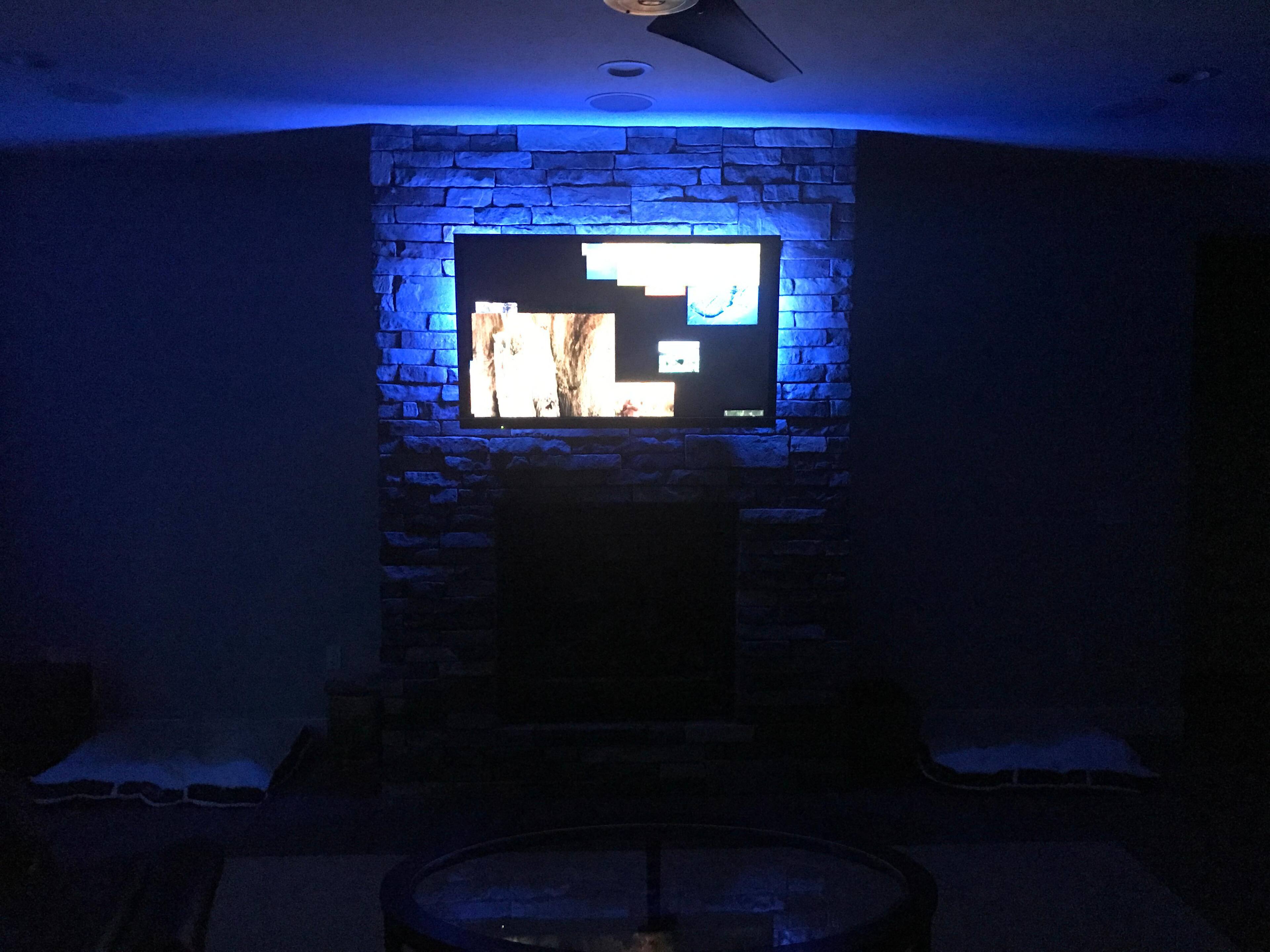 Blue hue app setting, click to load a larger version