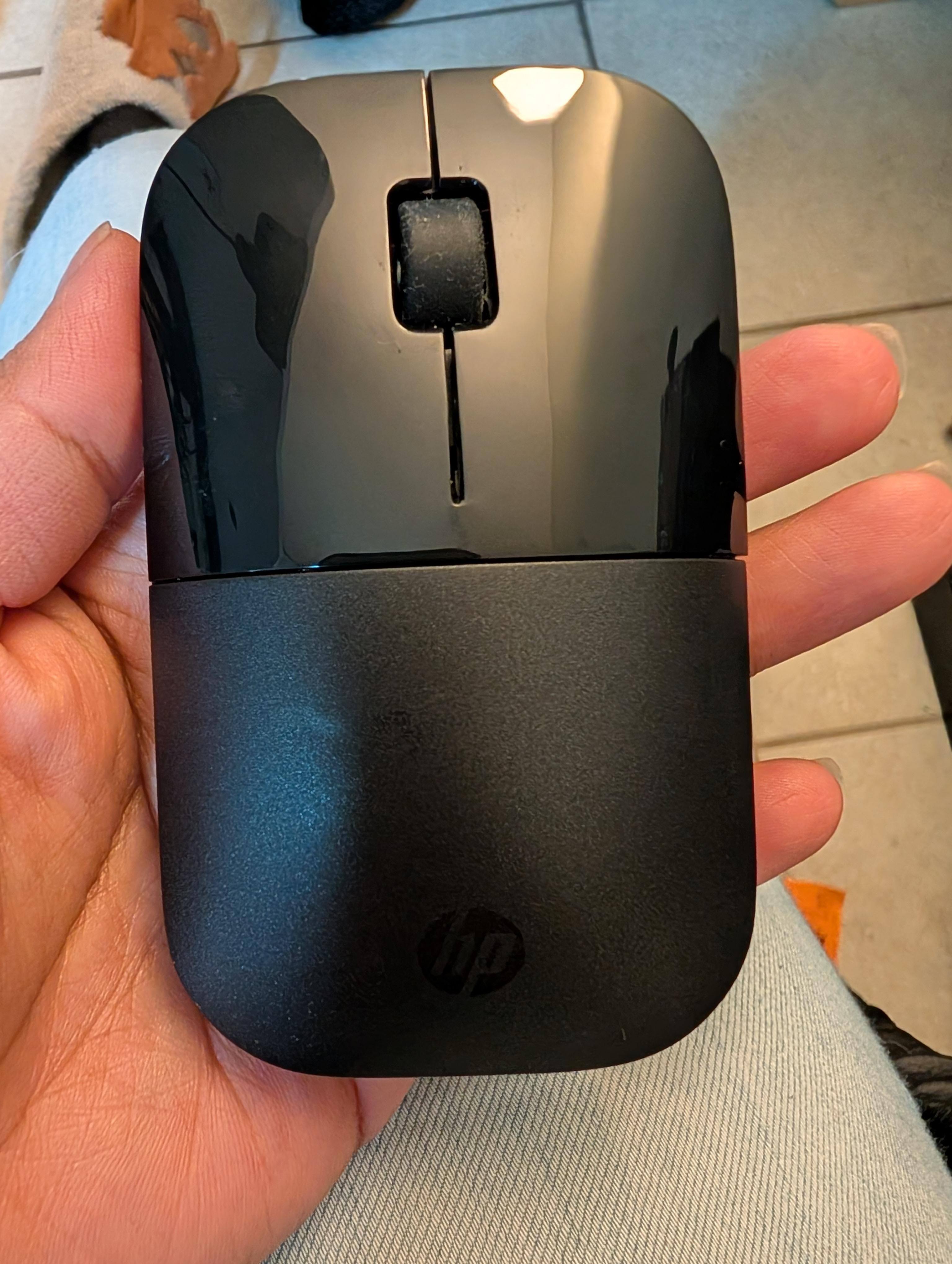 HP Z3700 G2 Wireless Blue LED Mouse Wireless Black Onyx 681R7AA