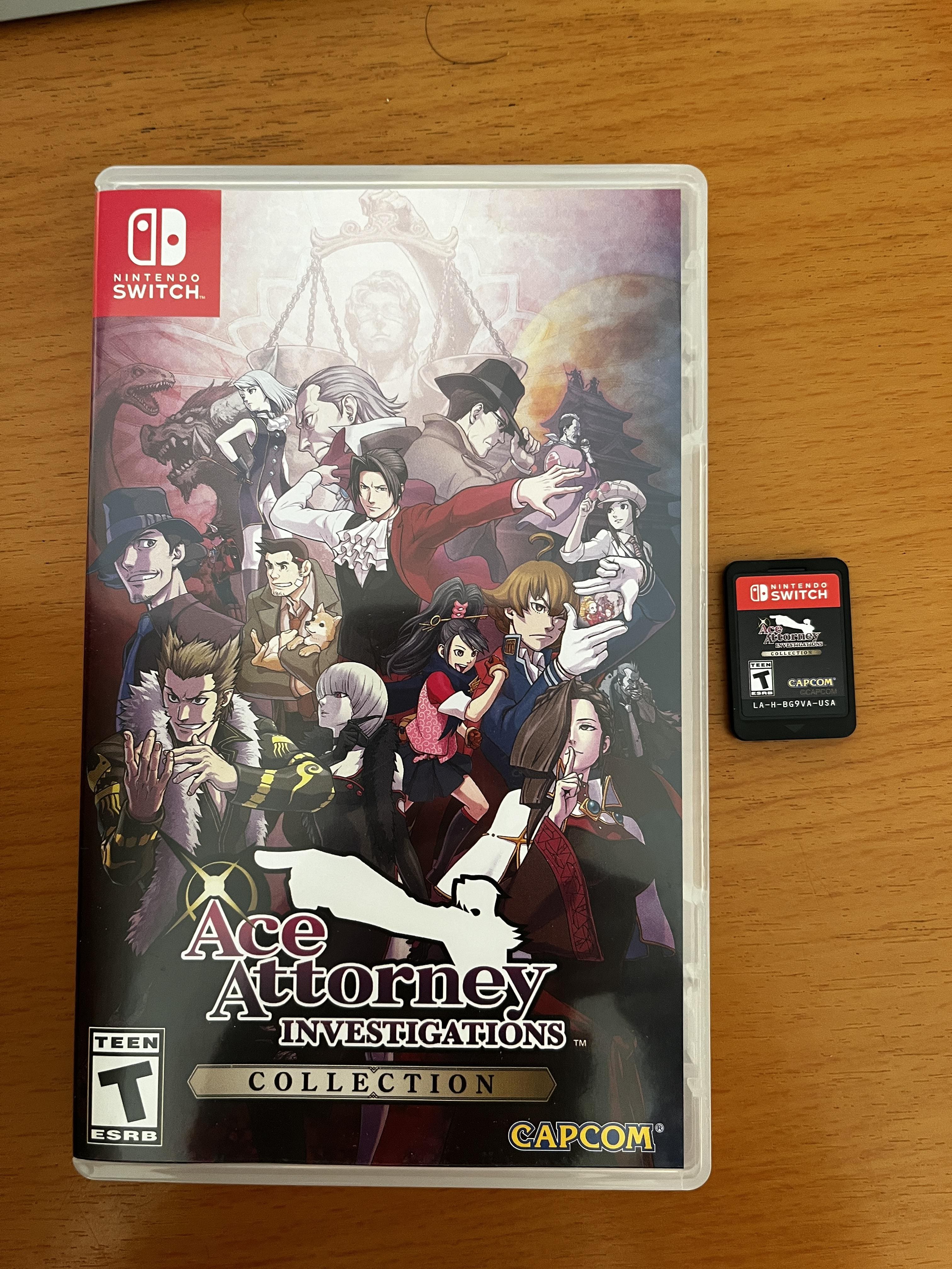 Ace Attorney Investigations Collection Nintendo Switch - Best Buy
