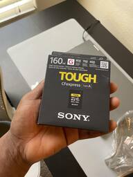 Sony CEAG160T 160GB CFexpress Type A Memory Card CEAG160T Sony CEAG160T 160GB CFexpress Type A Memory Card CEAG160T