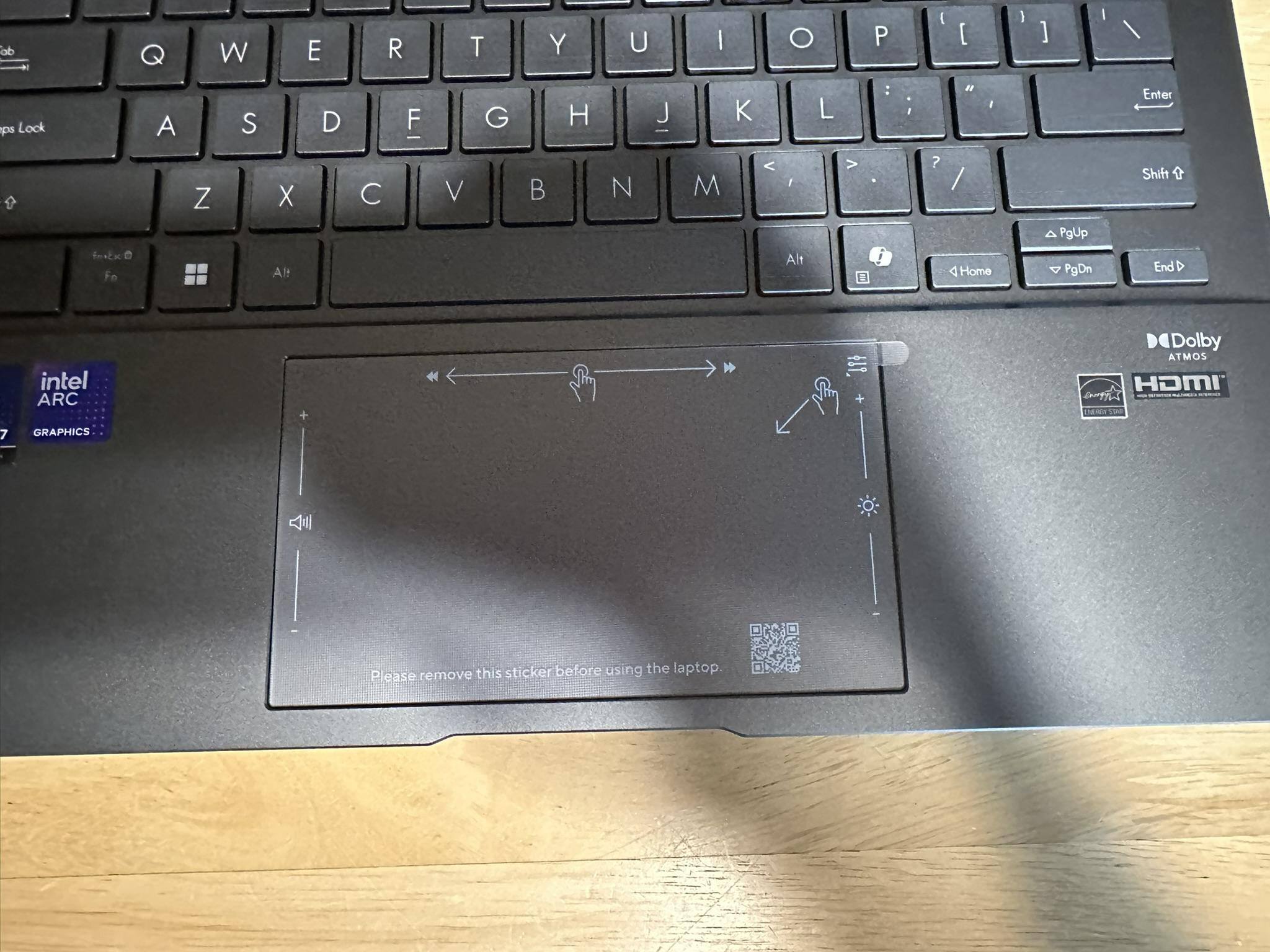 Some controls on Touchpad, click to load a larger version