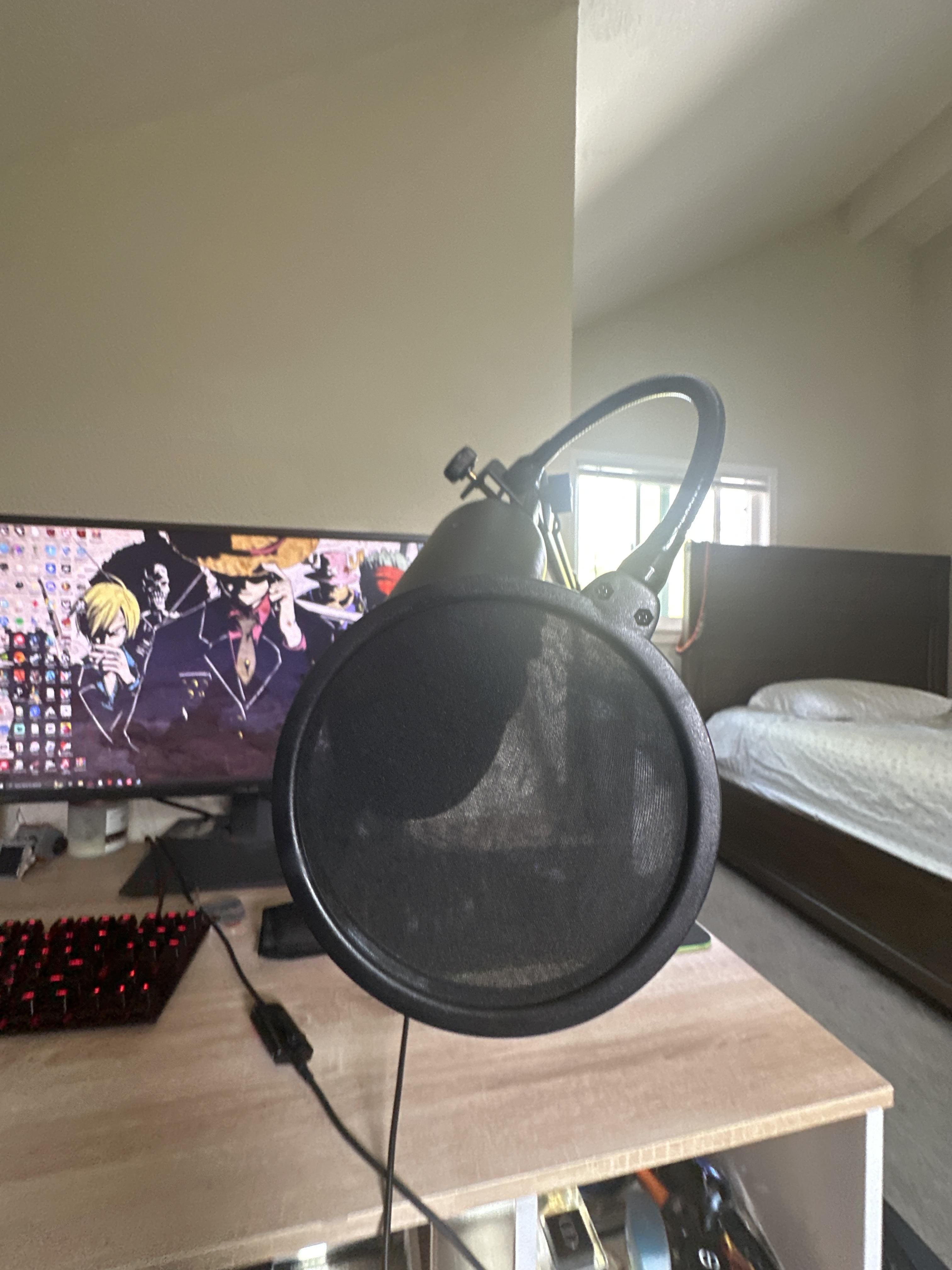 Samson PS04 Pop Filter Per Microfono - Schermo Antivento Doppio Strato, Braccio Pieghevole 20cm - Foto 11