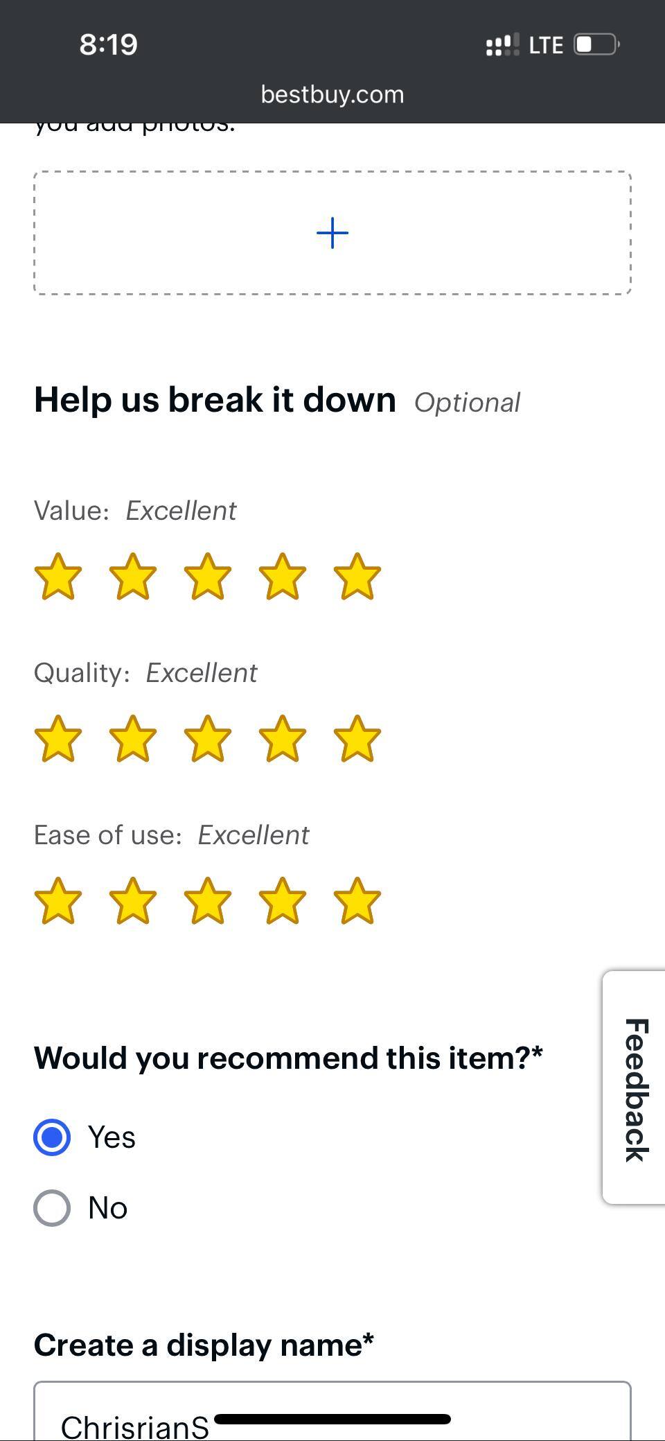 Customer provided, click to load a larger version