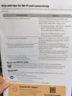 Help and tips for Wi-Fi and connectivity for a printer that has no Wi-Fi capabilities. Also note secondary warning: "Do not use USB for setup"., click to load a larger version