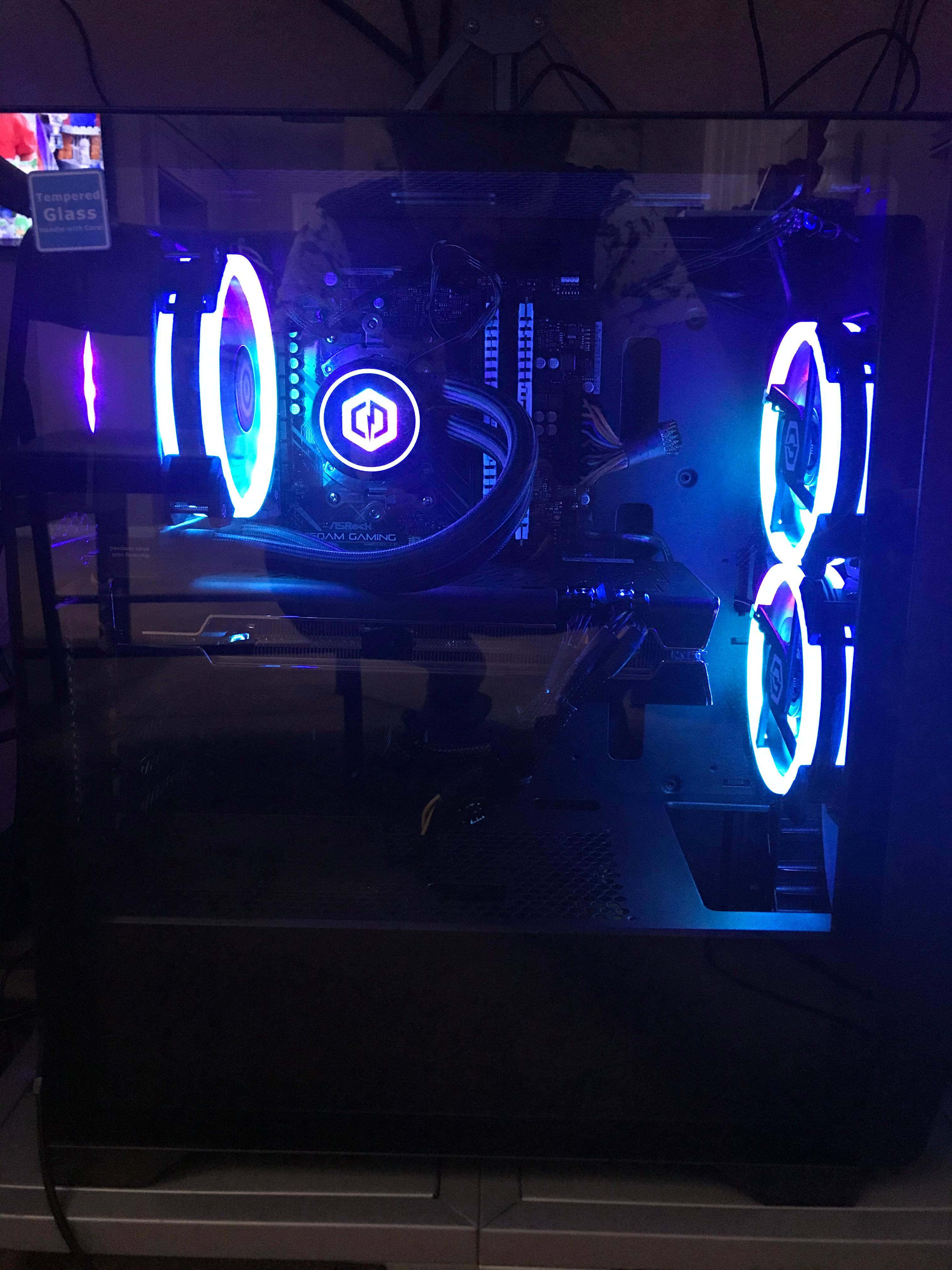CyberPowerPC Gaming Desktop AMD Ryzen 7 3700X 16GB Memory AMD