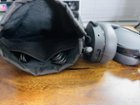 Pouch has pockets for cables, click to load a larger version