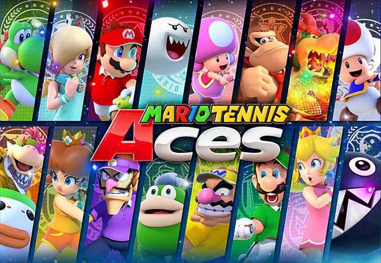 Mario Tennis Aces, click to load a larger version