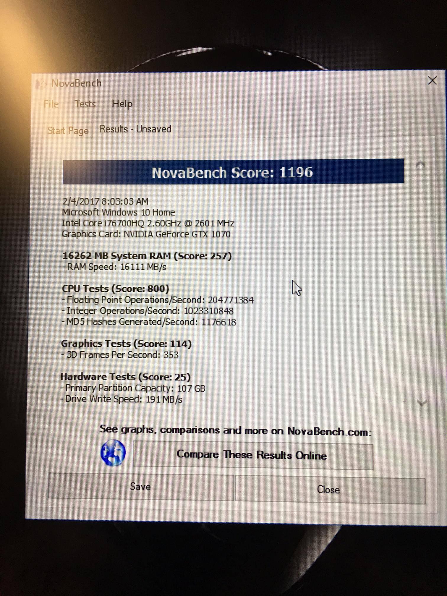 Alienware W/GTX 1070, click to load a larger version