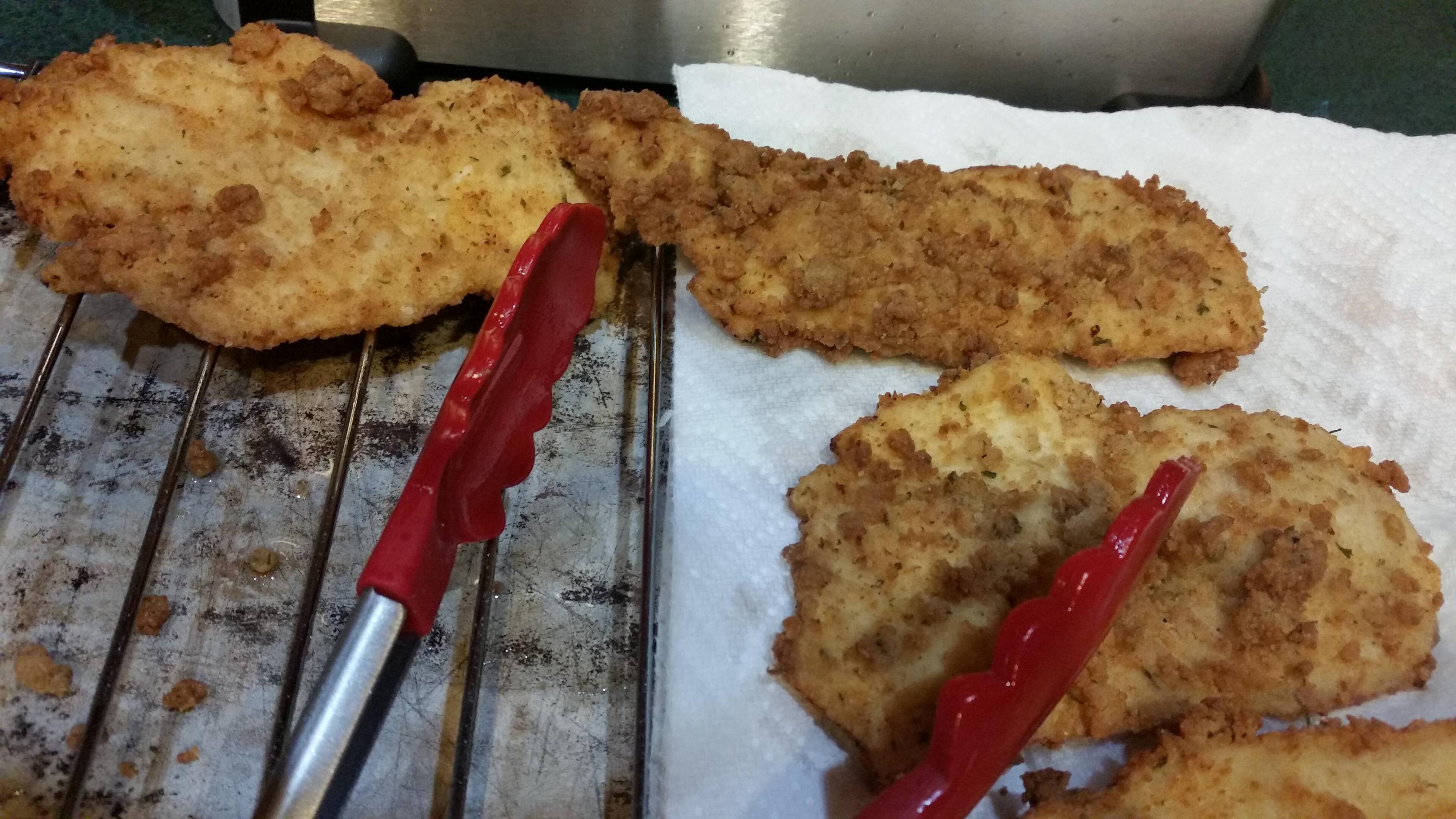 16 large breaded ckn cutlets, perfect!, click to load a larger version