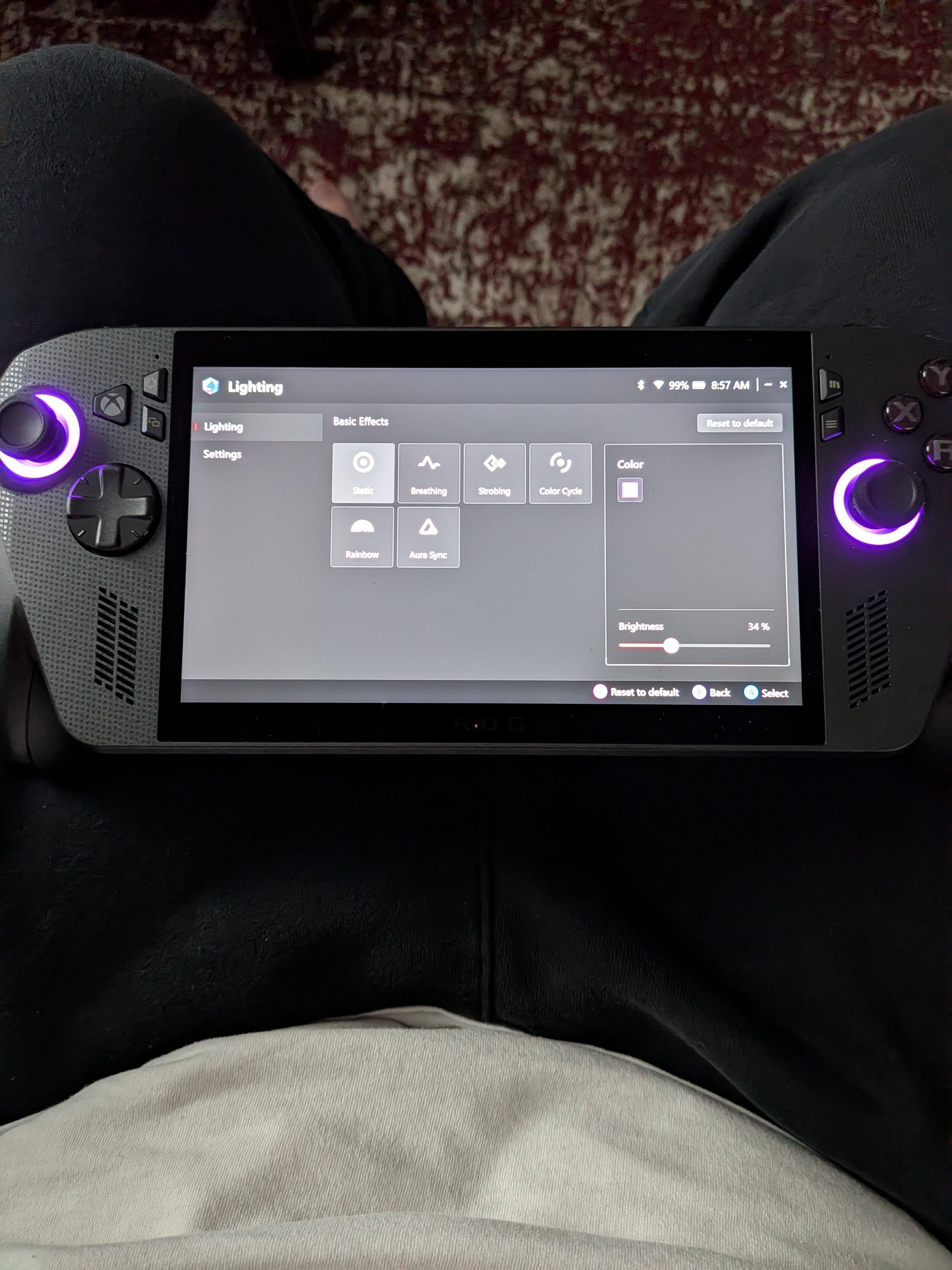 Different color scheme on the RGB (I like purple), click to load a larger version