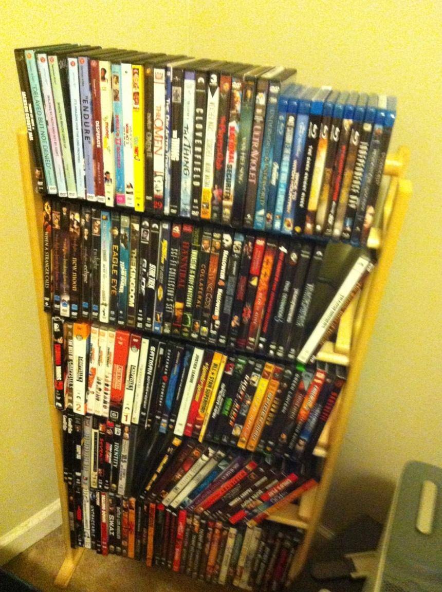 most of my DVDs and Blu-rays added, click to load a larger version