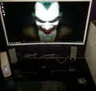 My monitor with my deskstop, click to load a larger version