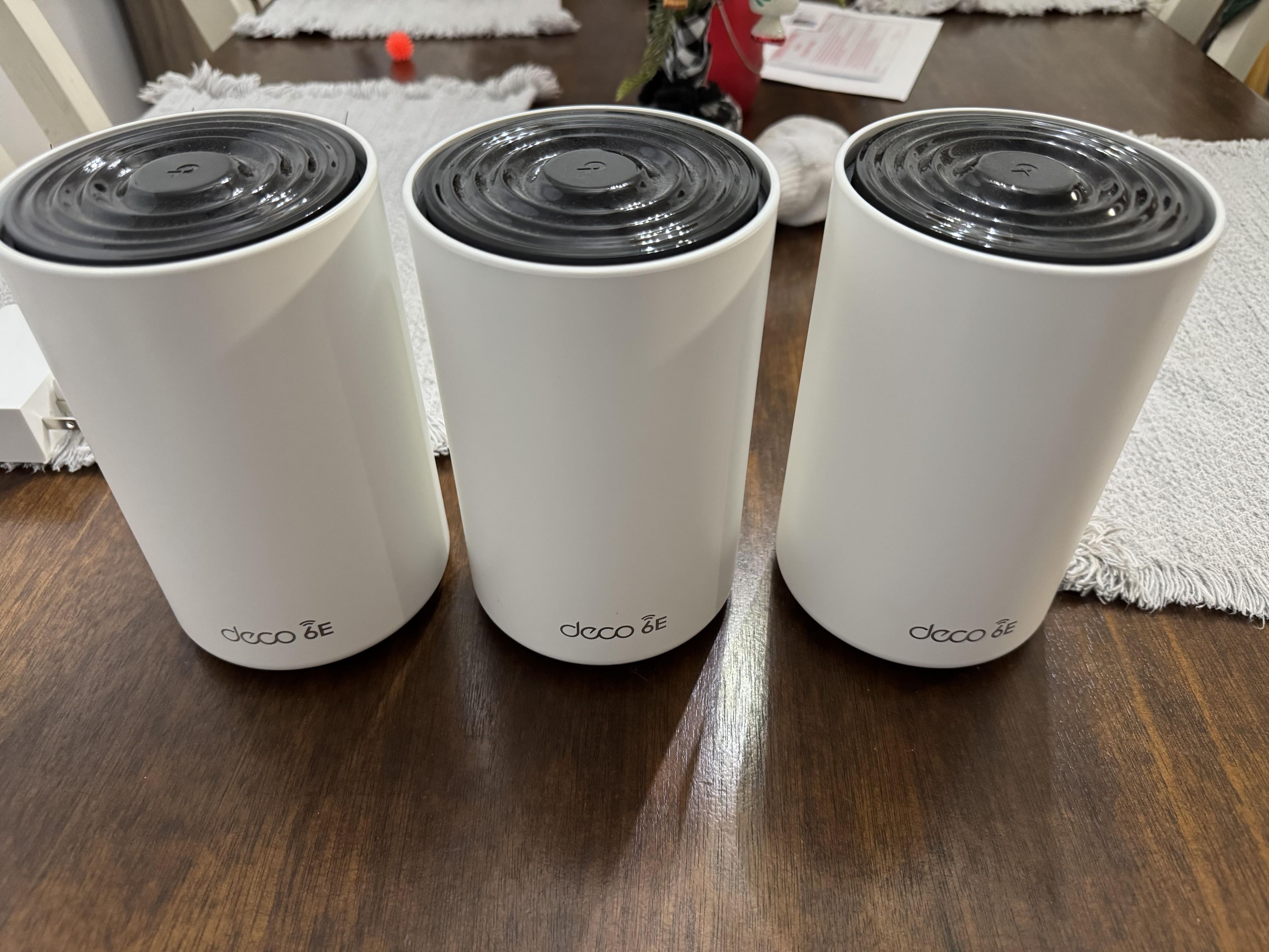 TP Link Deco XE75 Pro AXE5400 Tri Band Mesh Wi Fi 6E System (1
