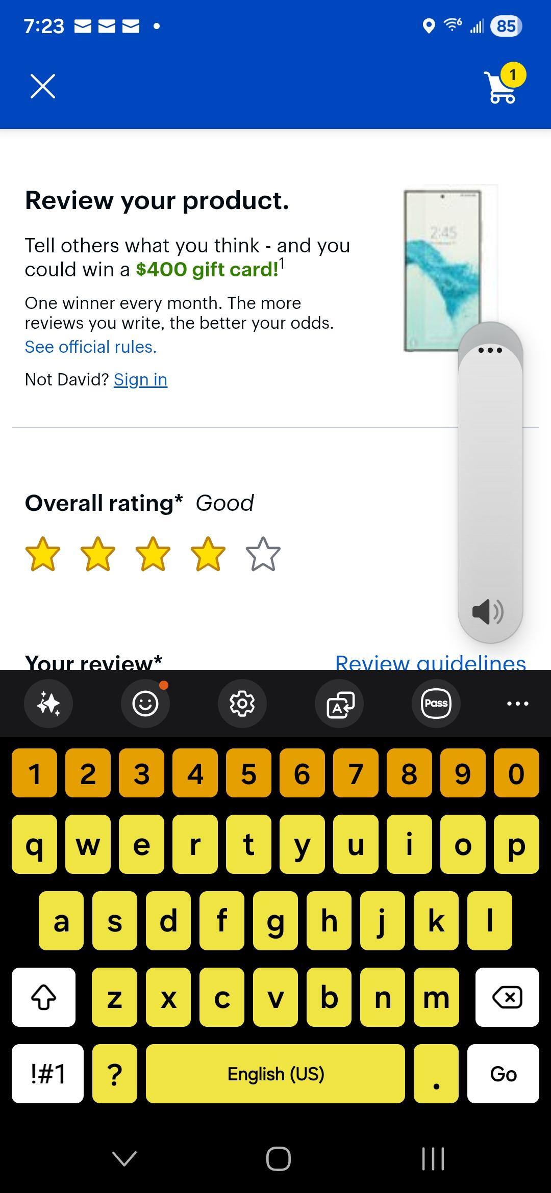 Customer provided, click to load a larger version