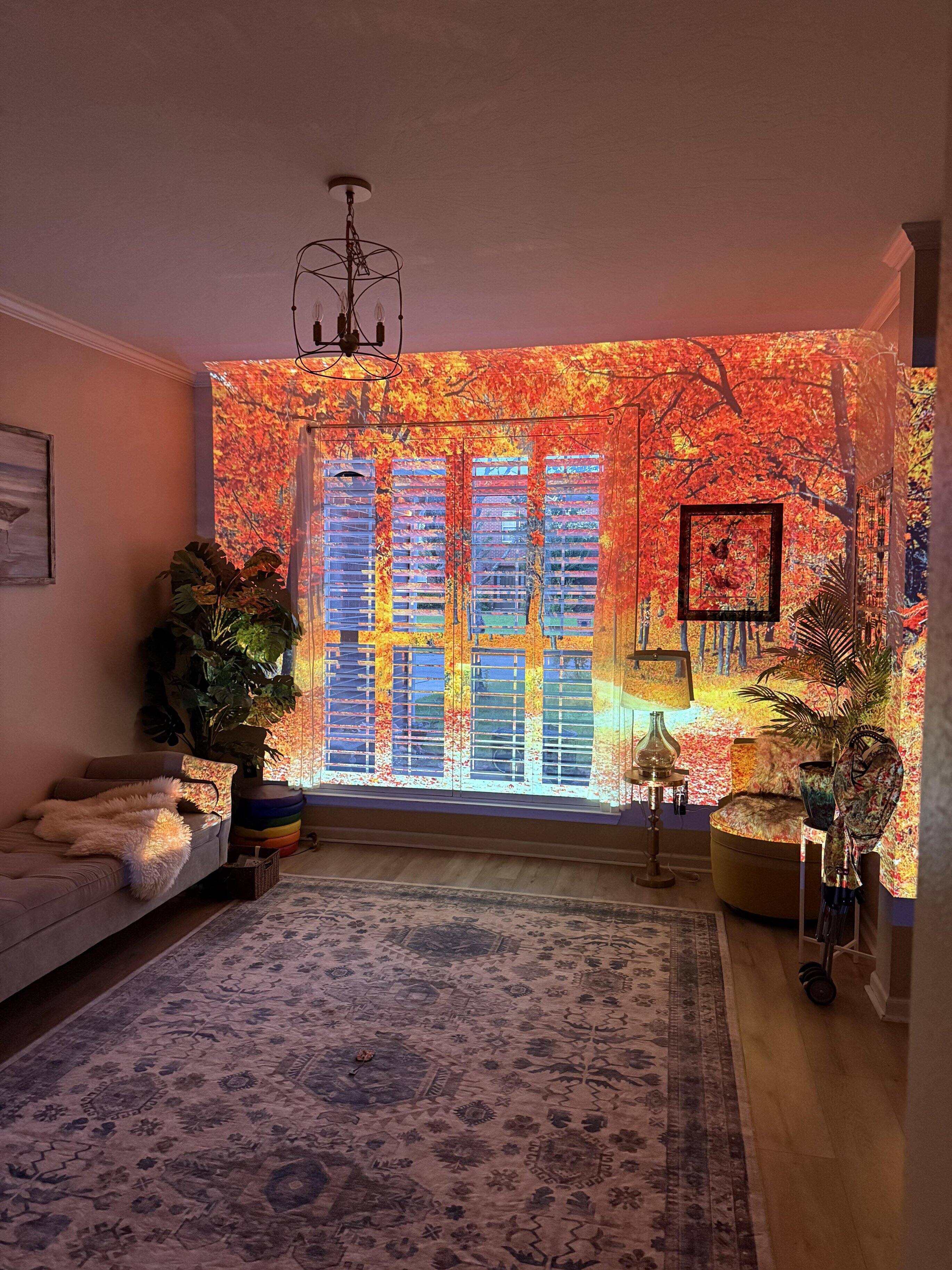 Open windows and sunlight coming in, click to load a larger version