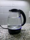 BELLA 1.7 Liter Glass Electric Kettle, Quickly Boil 7 Cups of Water in 6-7  Minutes, Soft Orange LED Lights Illuminate While Boiling, Cordless Portable Water  Heater, Carefree Auto Shut-Off, Black - Yahoo Shopping