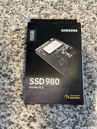 Samsung MZ-V8V500B（M.2 PCI-E SSD 500GB） SAMSUNG 980 Series - 500GB PCIe Gen3. X4 NVMe 1.4 - M.2