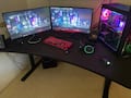 Arozzi Arena Ultrawide Curved Gaming Desk Sakura ARENA-NA-WT-SAKURA - Best  Buy