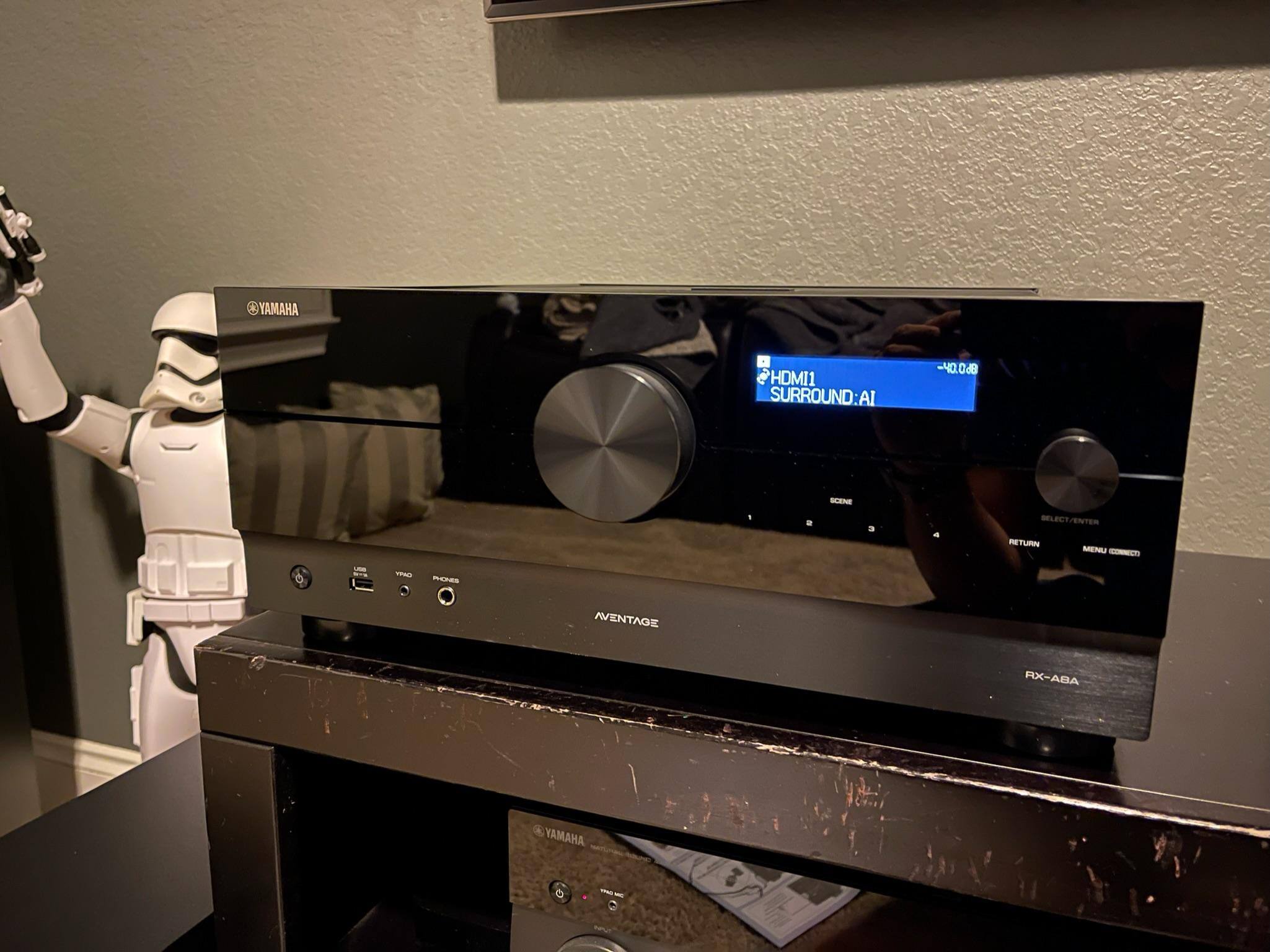 Yamaha AVENTAGE RX A8A 150W 11.2 Channel AV Receiver with 8K HDMI