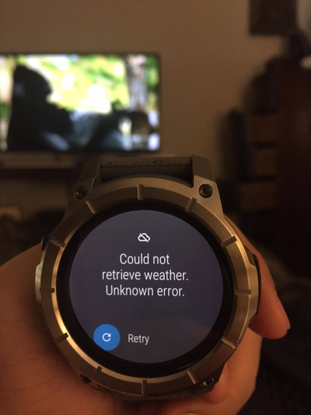 a day later and still won't load weather, click to load a larger version