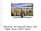 LED 40 Samsung Smart TV Full HD 40J5200