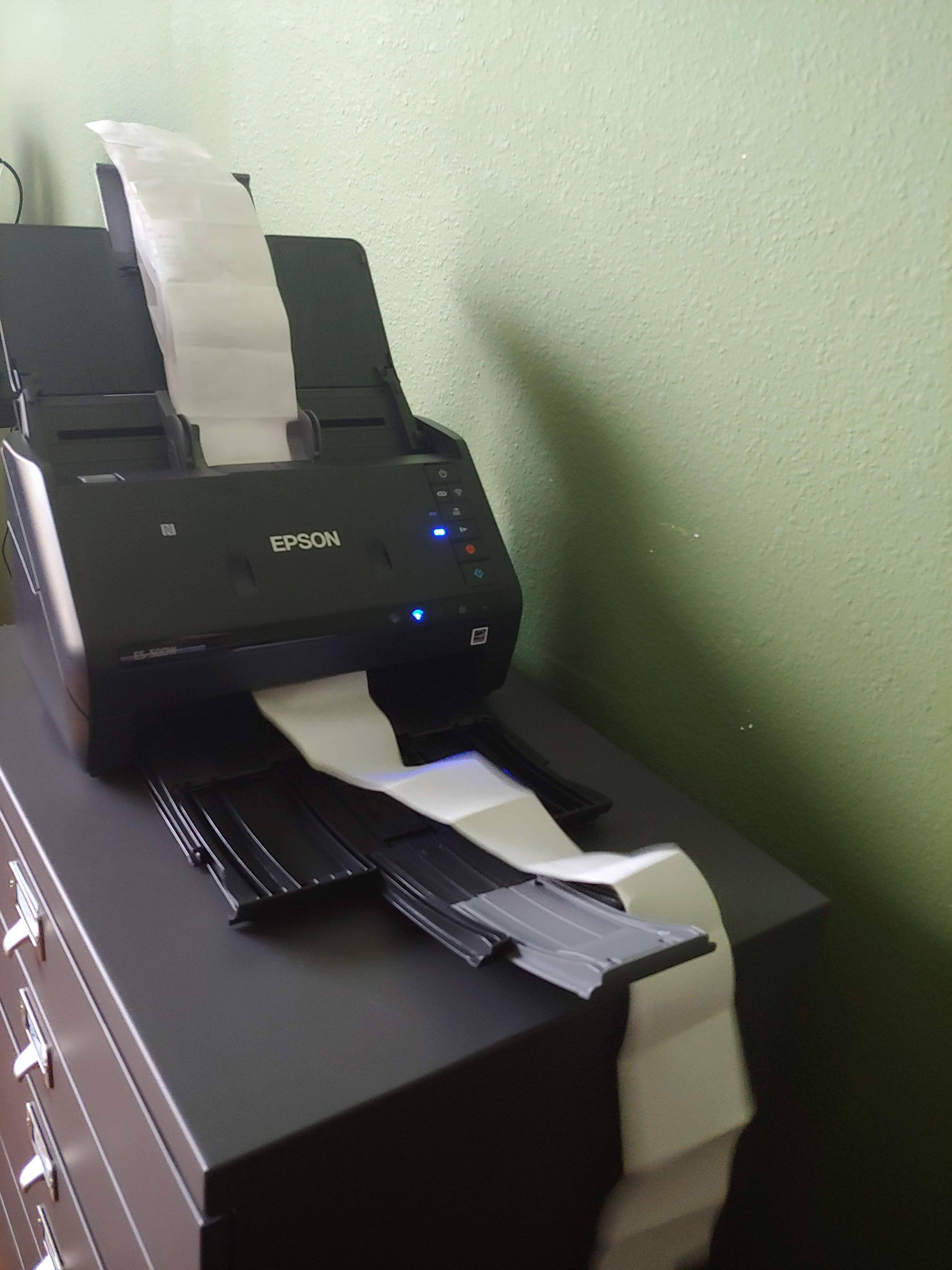 Very long receipt, click to load a larger version