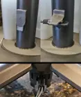 Pedestal AC plug location, underside plug location, click to load a larger version