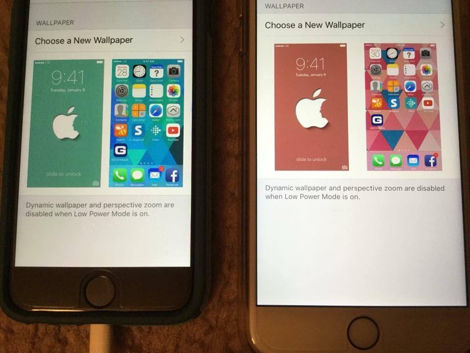 I have a Zagg glass screen protector on my old iPhone 6 and my new iPhone 6s Plus., click to load a larger version