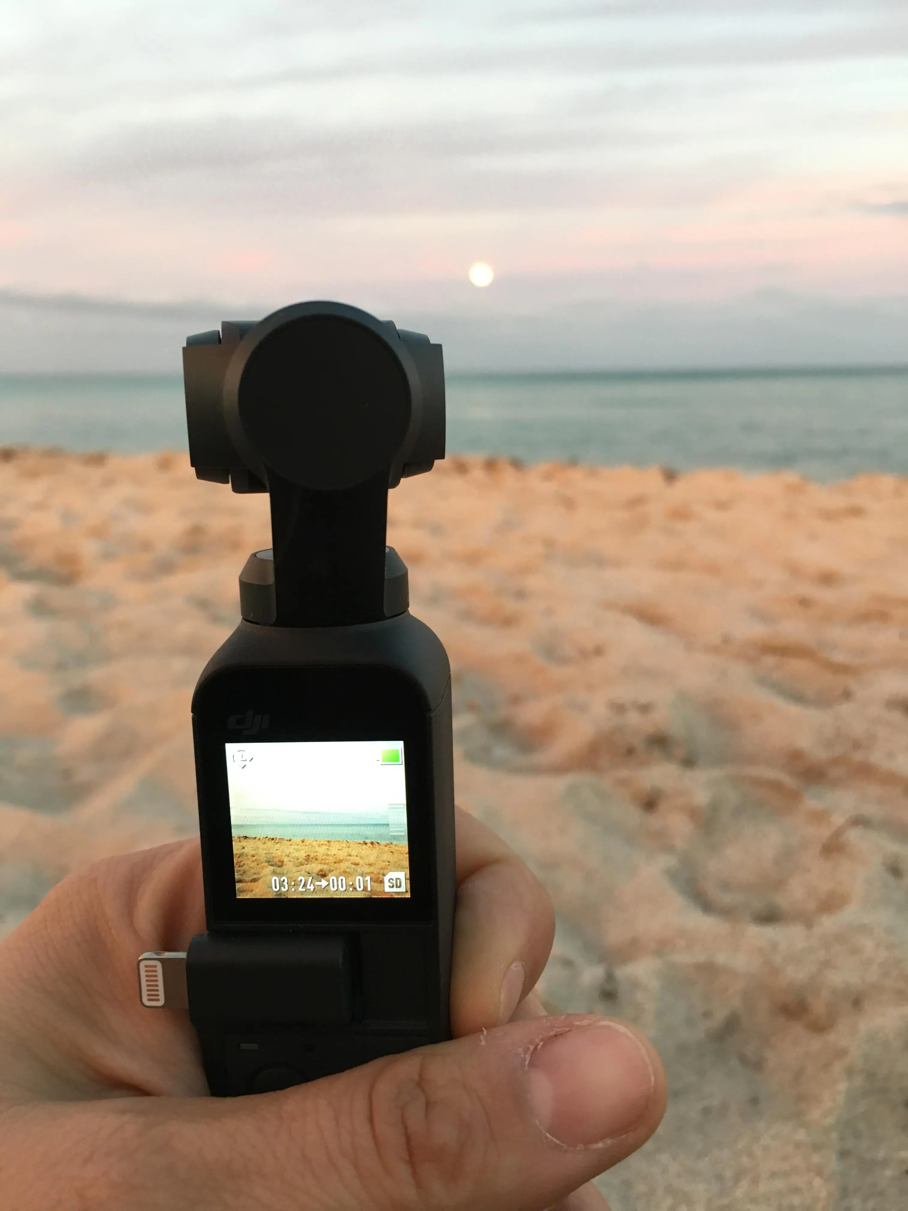 Time lapse at Miami Beach, click to load a larger version