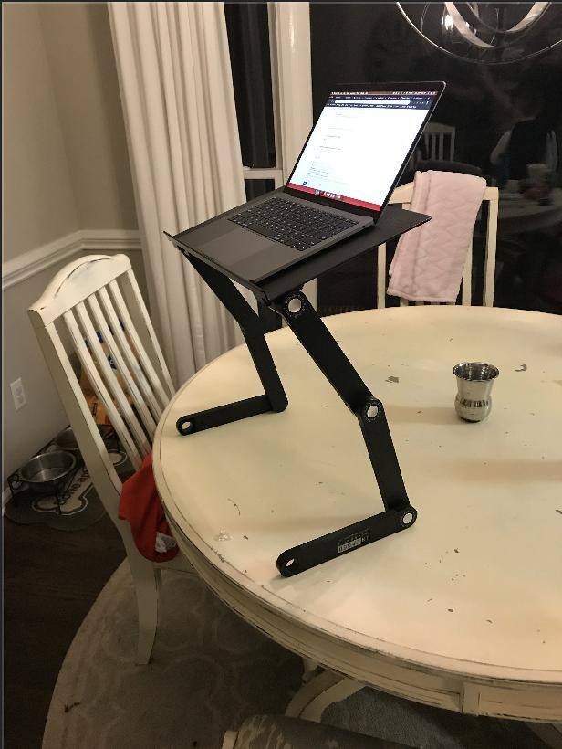 Extended to work standing up, click to load a larger version