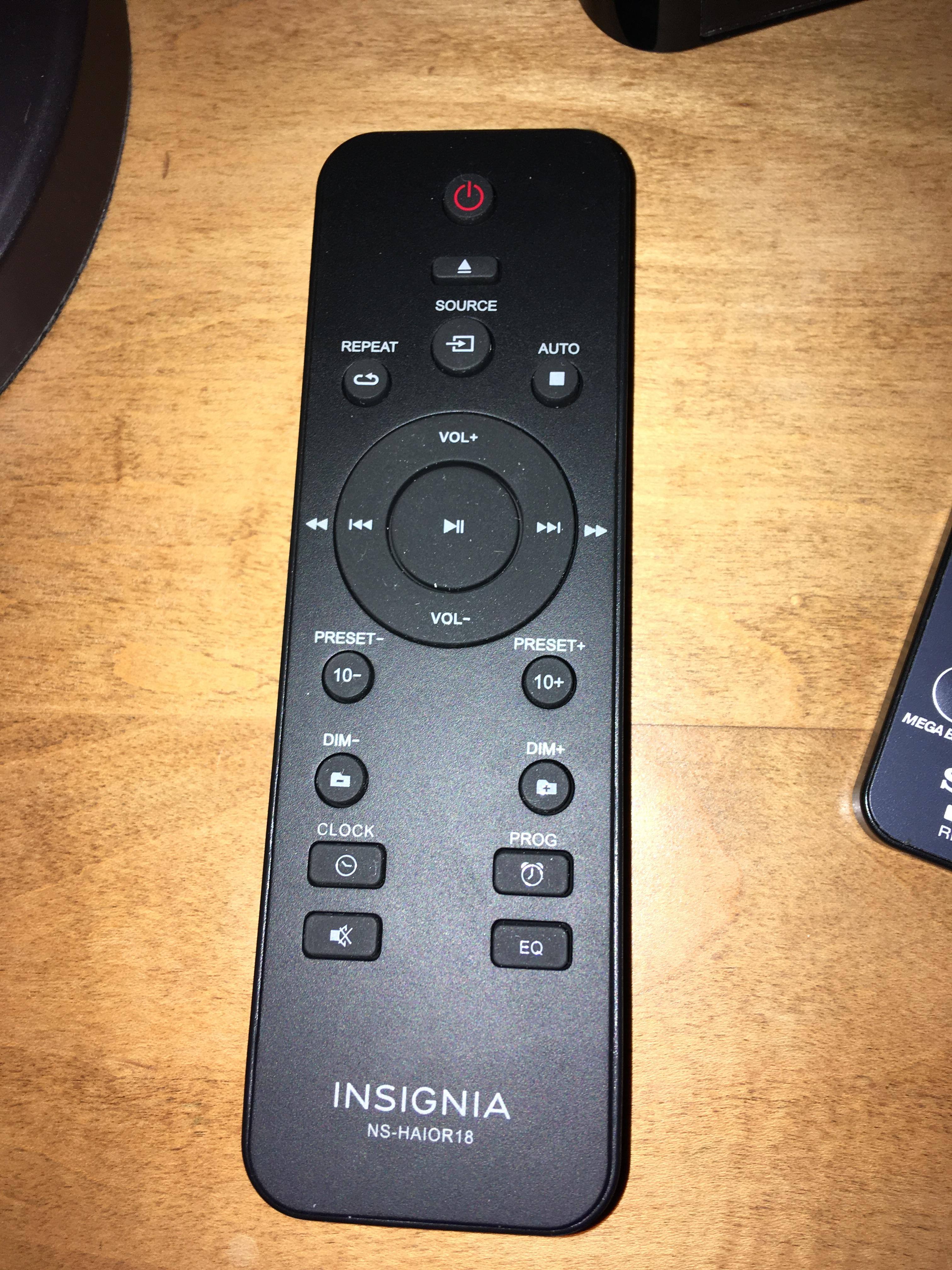 The remote is a very nice feature, click to load a larger version