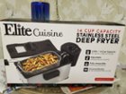 Best Buy: Elite Gourmet 3.5 qt. Deep Fryer Stainless Steel EDF-3507