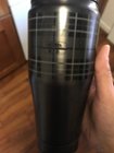 Best Buy: Unbranded 16-Oz. Travel Tumbler Gray Plaid HP1014GP