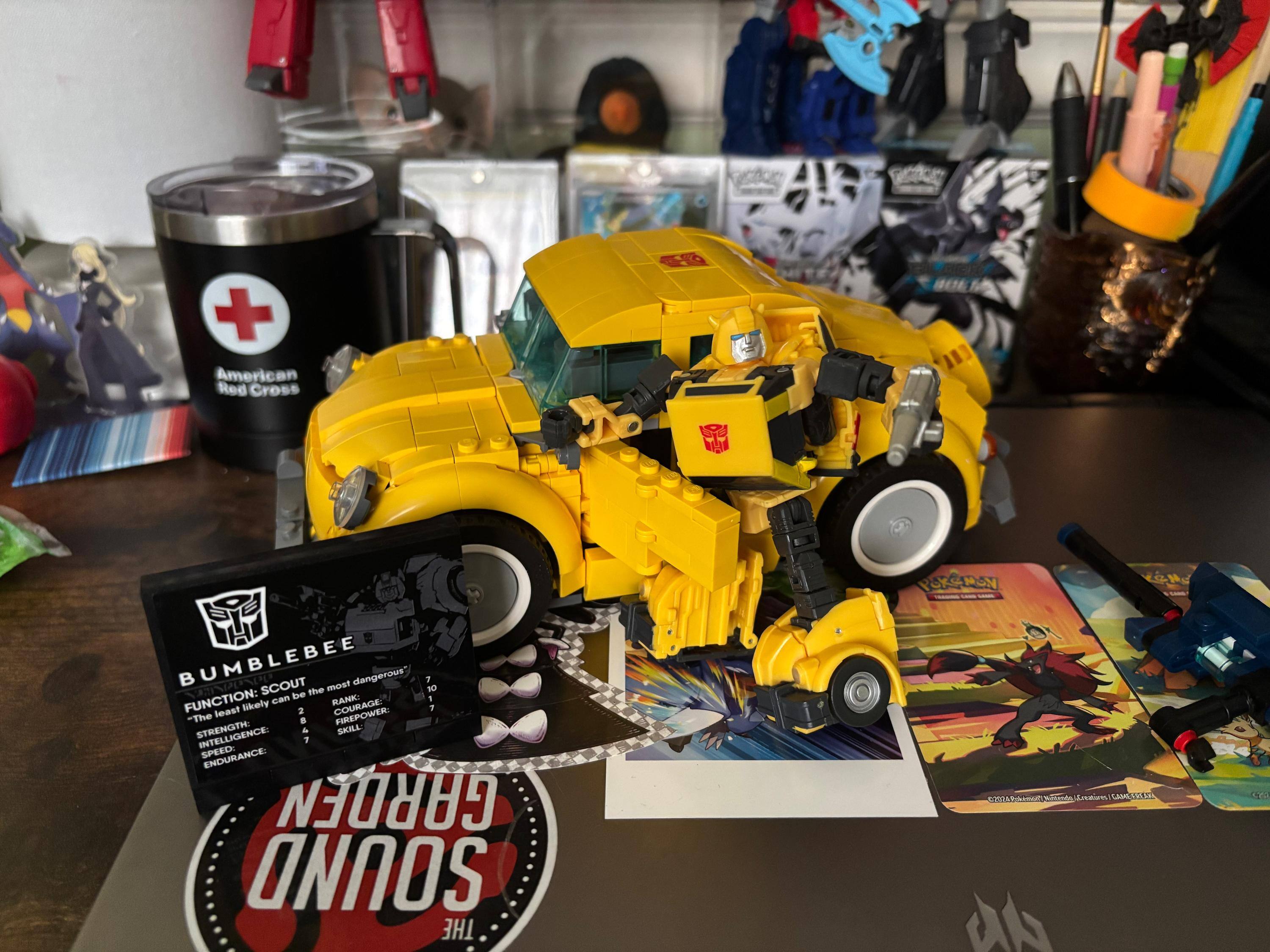 LEGO Icons Transformers Bumblebee Collectible Building Set 10338
