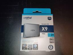 Crucial X9 Pro 2TB External USB C SSD Space Gray Crucial X9 Pro 2TB External USB C SSD Space Gray