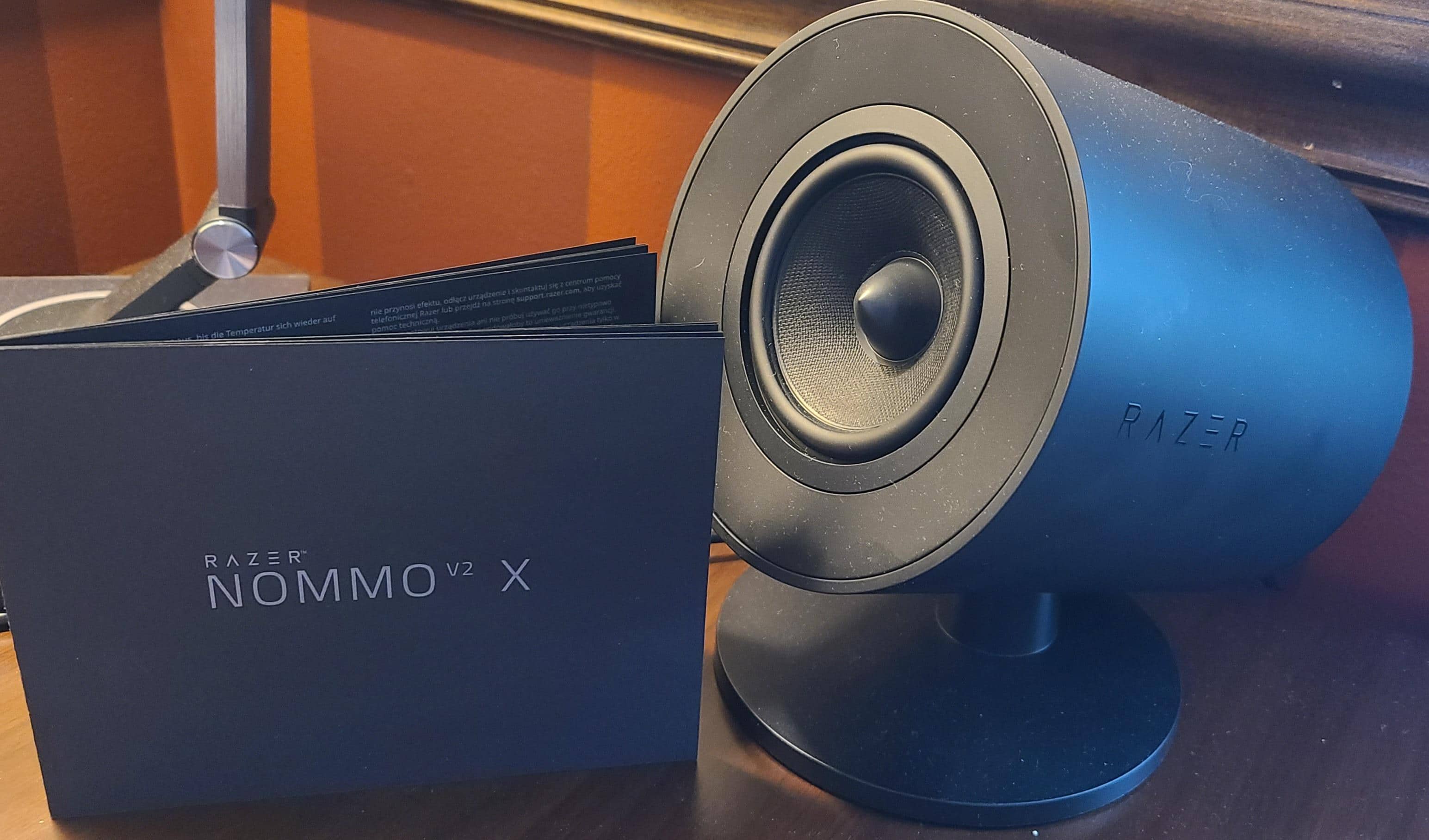 Razer Nommo V2 X Full Range 2.0 PC Gaming Speakers (2 Piece) Black