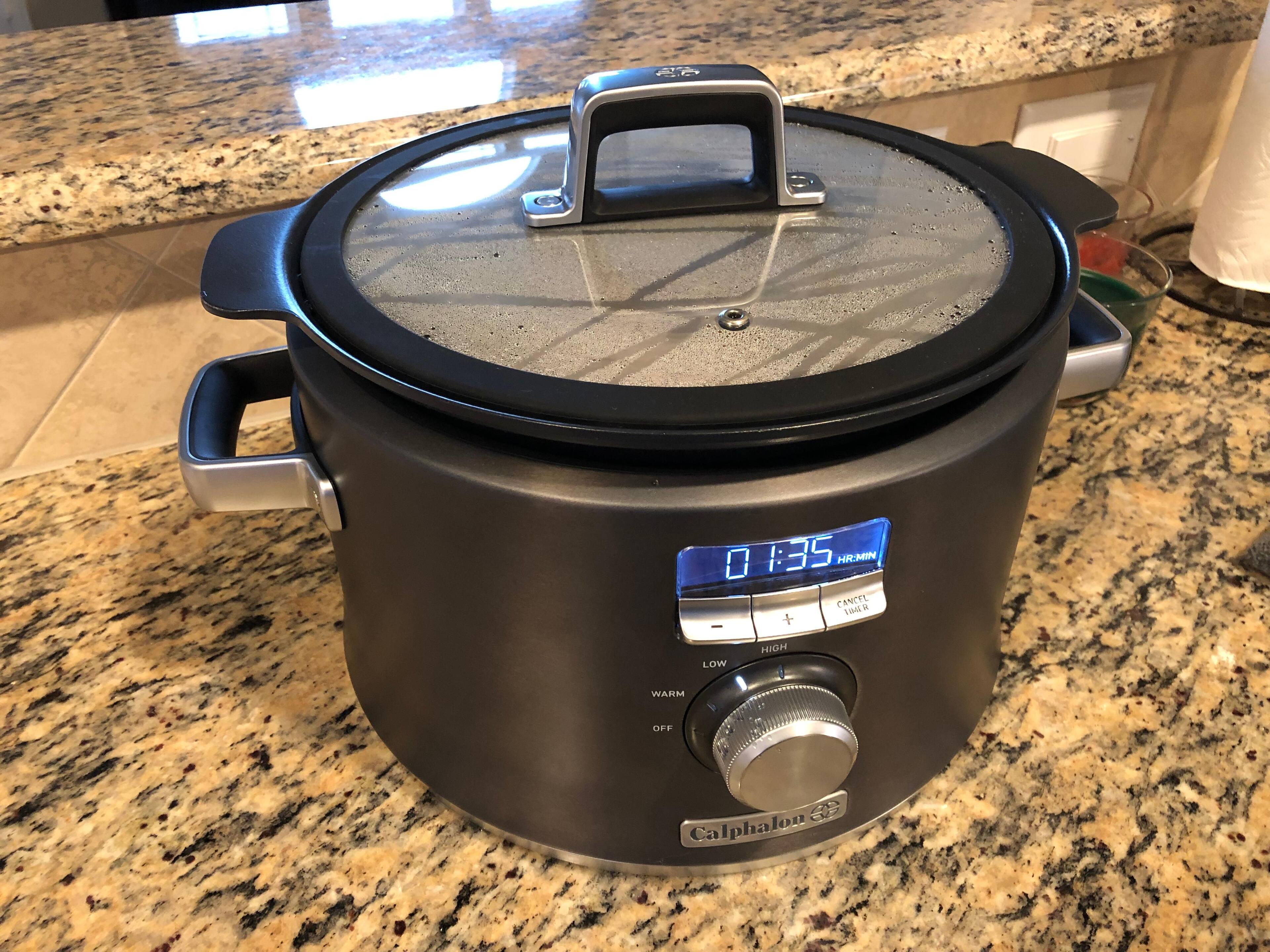 First time using the Calphalon Slow Cooker, click to load a larger version